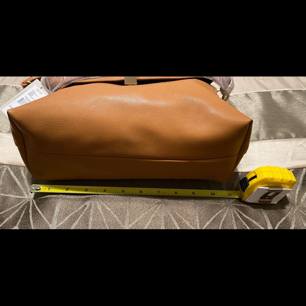 Kenneth Cole Reaction Cognac Lifestyle Mid-Satchel - Picture 10 of 13